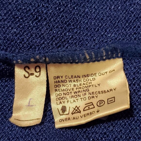 Liz Claiborne Small Cardigan Gold Braid Buttons - Picture 9 of 10